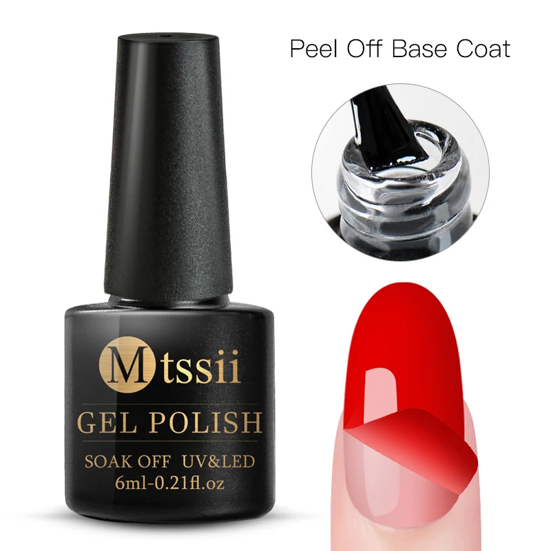 Mtssii 7ml Color Nail Gel Polish Manicure Semi Permanent Base Top Coat UV LED Nails Gel Varnish Soak Off Nail Art Manicure Gel - Color: S04064