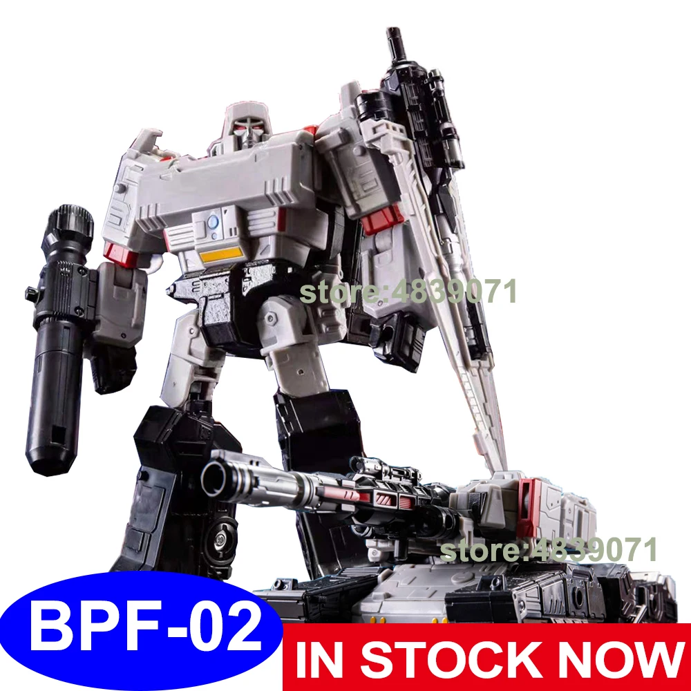 Экшн фигурки BPF игрушки 02 BPF02 G1 G2 увеличенный Galvatron Мега Танк OP Commander робот