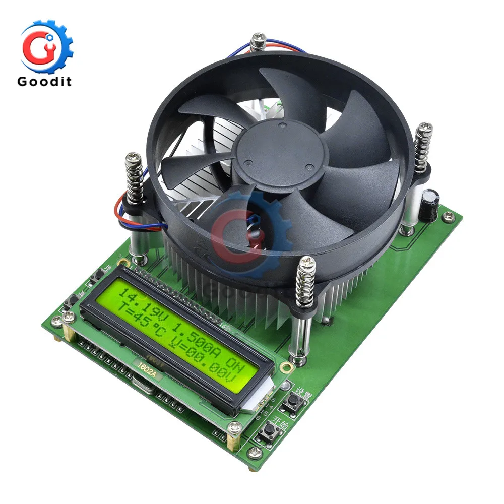 

150W Constant Current Electronic Load 60V 10A Battery Tester Discharge Capacity Power supply voltage Tester meter 12V 24V 48V