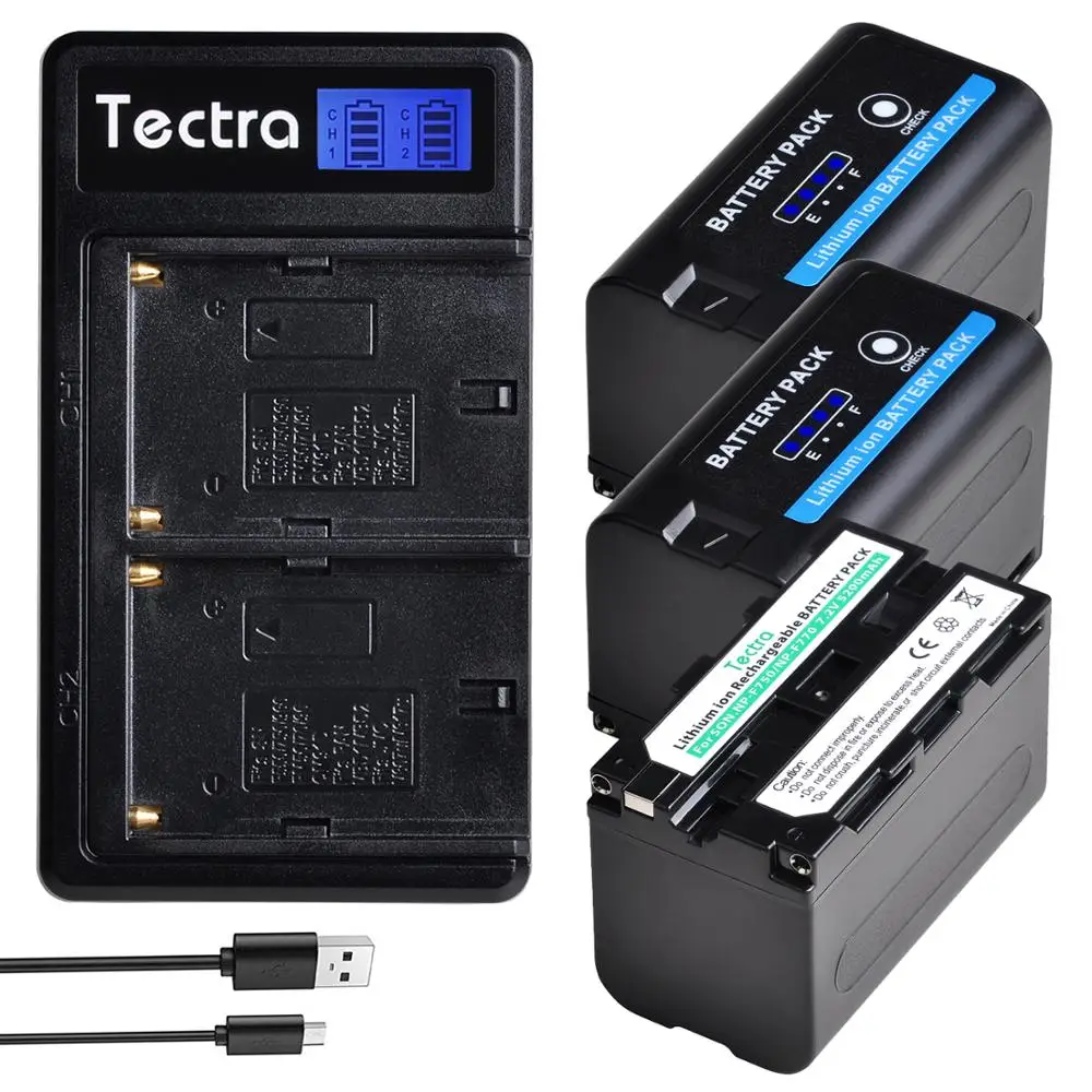 USB-выход на 5200 мА · ч аккумулятор F730 F770 светодиодный индикатор питания + зарядное