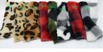 

Spot leopard check double-sided fleece warm blanket autumn and winter flannel fabric