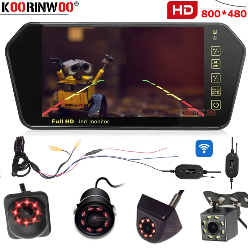 Koorinwoo автоматическое обратное изображение для Sony 7-дюймовый TFT ЖК-дисплей 800*480