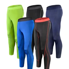 Спортивные мужские компрессионные штаны для бега, штаны для фитнеса, штаны для занятий йогой, Кроссфит, леггинсы для бега, спортивная одежда, штаны для бега