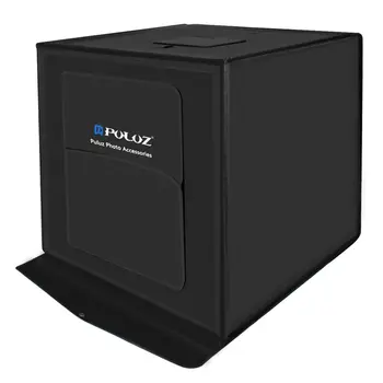 2019 New 40x40cm Light Box Mini Photo Studio Photography Box Foldable Softbox LED Photo Lighting Studio Shooting Tent KitBox Kit photo studio 8 led 20w softbox kit photographic lighting kit camera