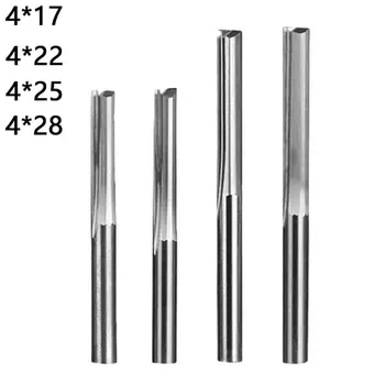 

Milling Cutter 4mm Shank Two Flutes Straight Router Bits for Cutting