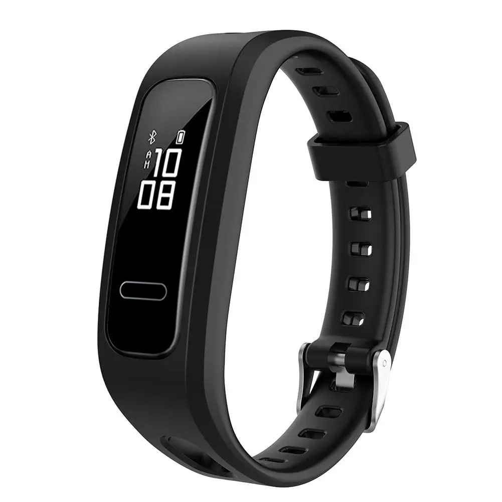 Силиконовый спортивный ремешок для часов Huawei Band 3e 4e Honor 4 версия бега Смарт часы