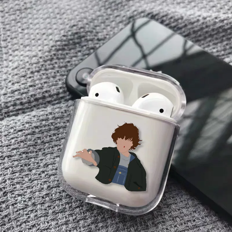 Чехол для наушников Stranger Things Eleven для Apple iPhone, зарядная коробка для AirPods Pro, жесткий прозрачный защитный чехол, аксессуары - Цвет: 19