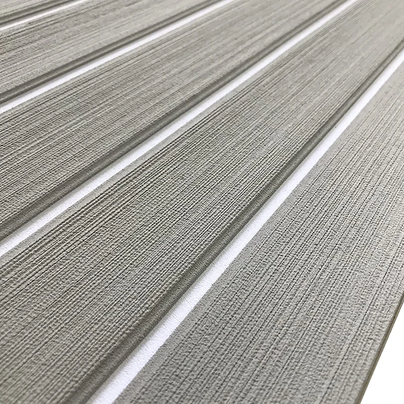2400*450mm EVA Foam Boat Decking Sheet mat Anti-Skid Faux Teak Yacht Marine Flooring pad Accessories Self-Adhesive Vehicle pad 3