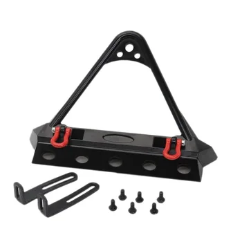 

Metal Front Bumper Crawler Single Motor Winch for 1/10 RC Rock Car Axial SCX10 90046 RC Car Parts