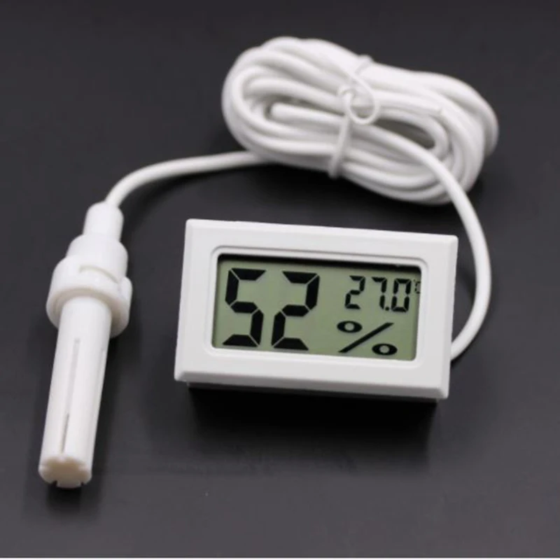 

Mini Digital LCD Indoor Convenient Temperature Sensor Humidity Meter Thermometer Hygrometer Gauge