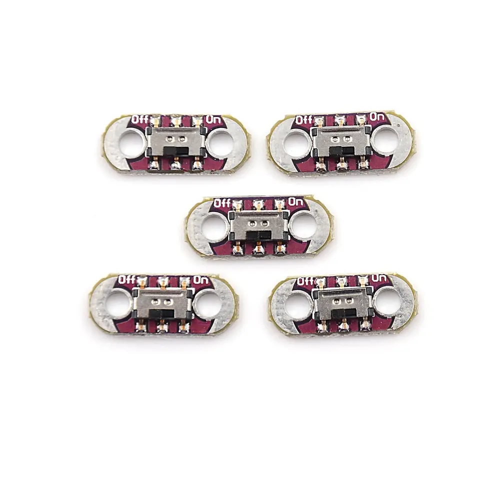 5 шт. LilyPad слайд-переключатель SWITCH-DPDTSMD тумблер AYZ0202 Diy Kit