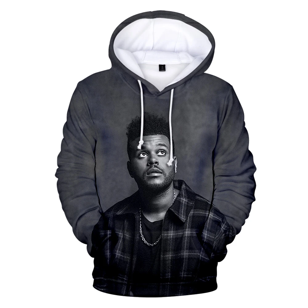 the weeknd 3D hoody women/men Fashion Print Hip Hop Sweatshirts 4