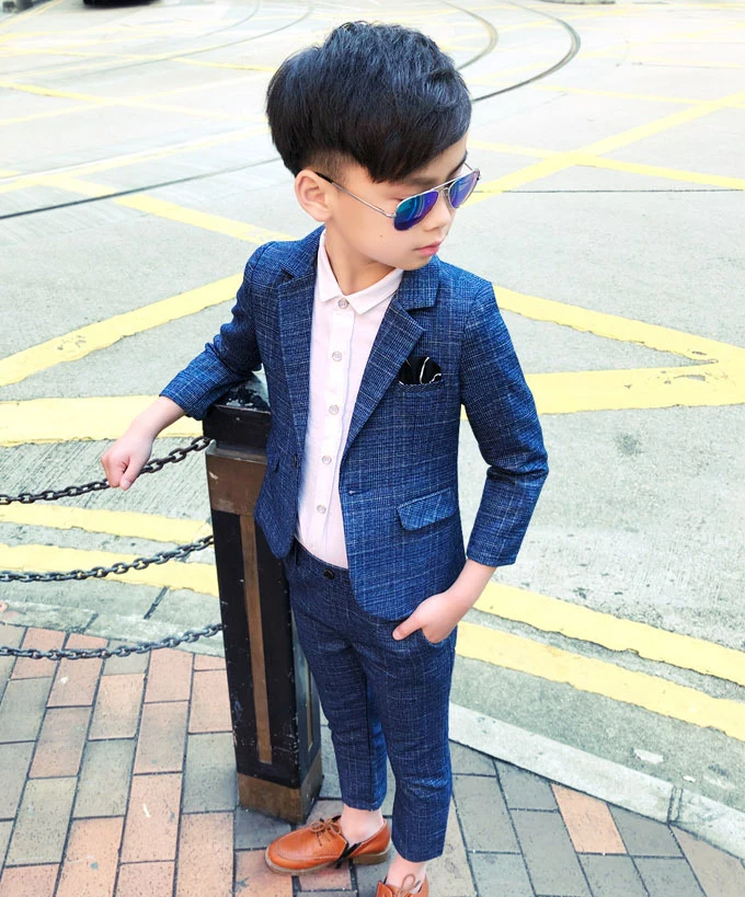Dollplus/ костюмы для мальчиков на свадьбу; Детский костюм с блейзером; костюмы для мальчиков; торжественные смокинги; школьный костюм; детский весенний комплект одежды