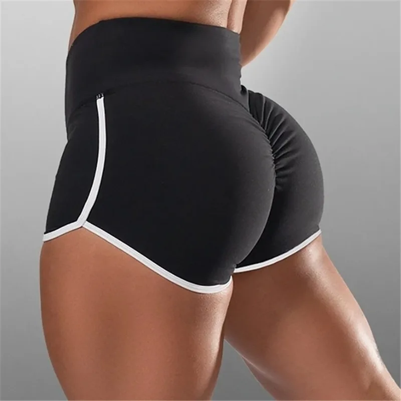 short pants Women Shorts Seamless Fitness Sports Short Leggings Summer Jogging Female Workout Shorts Skinny Elastic Push Up Biker Shorts mens swim shorts