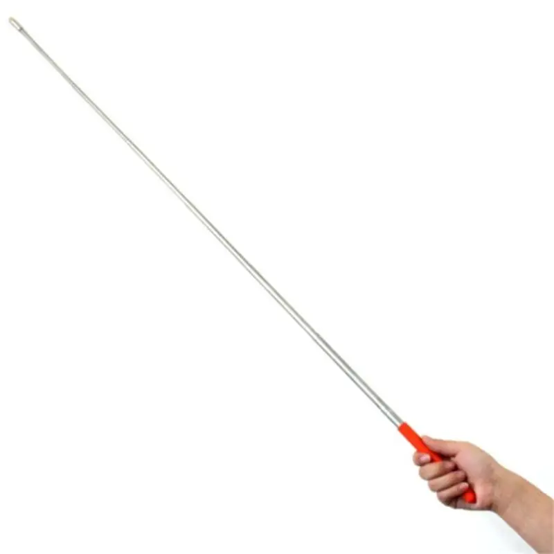 Professional Touch Whiteboard Pen High Quality Felt Head 1 Meter Stainless Steel Telescopic Teacher Pointer Random color