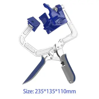 

Hot Sale Degree Right Angle Clamp 90 Degree Right Angle Clip Picture Frame Corner Clamp Woodworking Fastening Tool