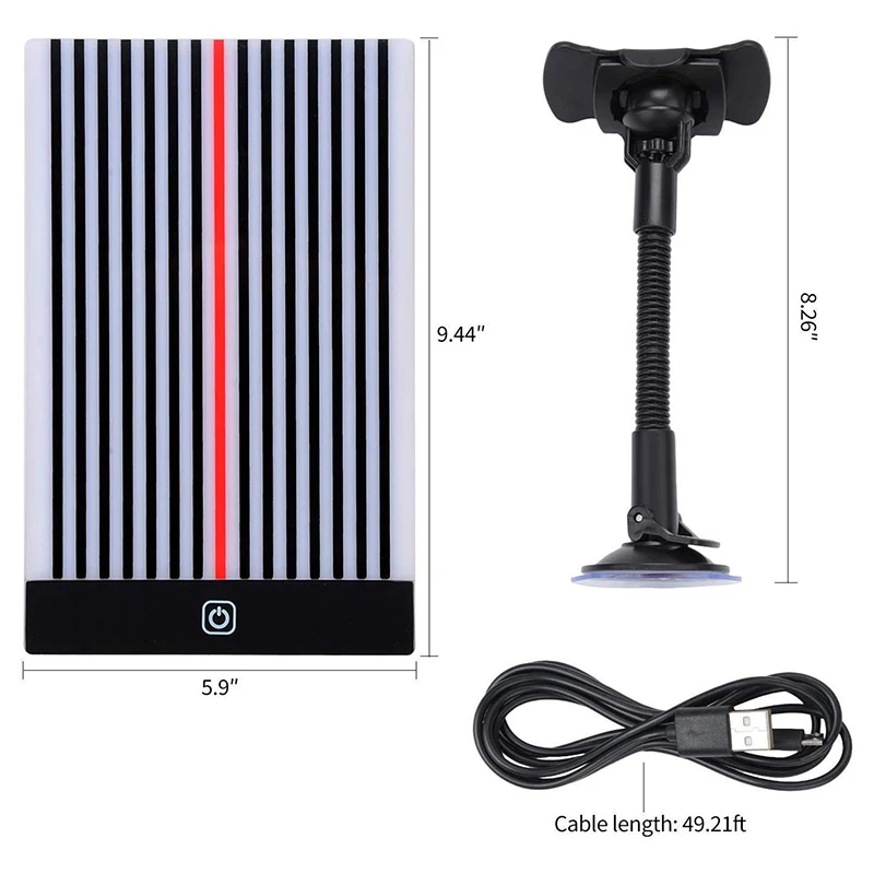  Paintless Dent Fix Tools Car LED Stripe Line Board Light Dent Reflector Dent Removal Repair Tool La