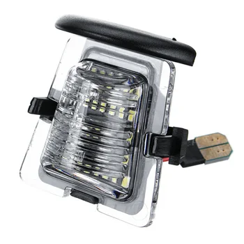 

Parts License Plate Light 6000K White 18SMD LED Rear Bumper Super Bright