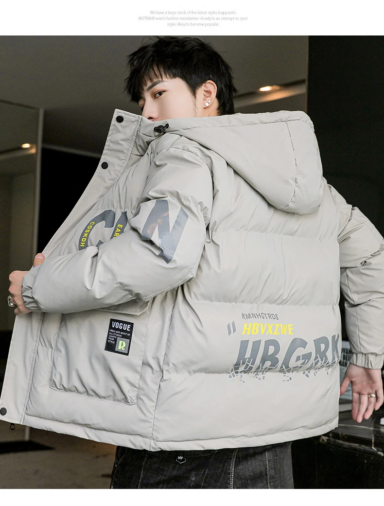 New Cotton Padded Jacket Men Winter 