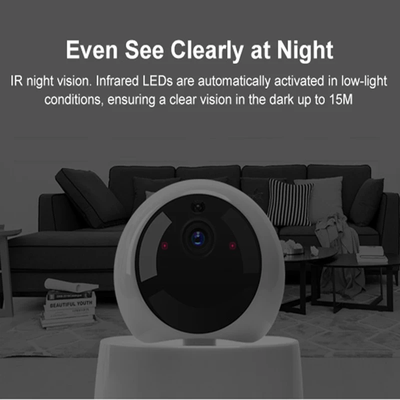  SONOFF GK-200MP2-B 1080P HD Mini Smart Home Wifi Wireless IP Camera IR Night Vision Baby Monitor Su