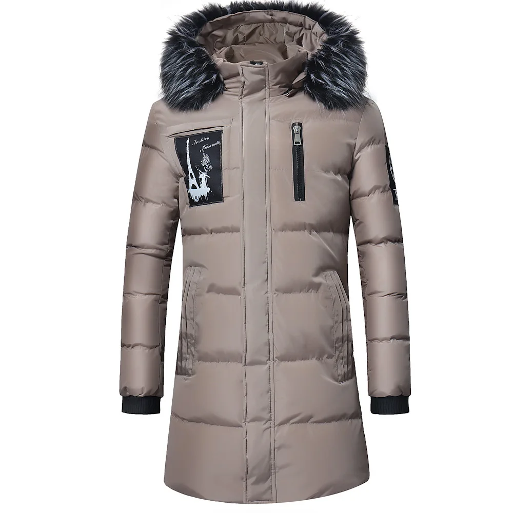 

Only Cotton-padded Clothes down Jacket Cotton-padded Clothes Men's Mid-length Cotton-padded Clothes Winter Coat Men's off Season