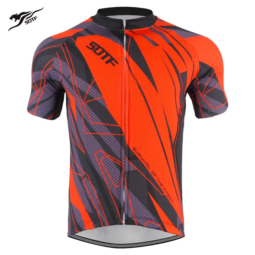 geometric cycling jersey