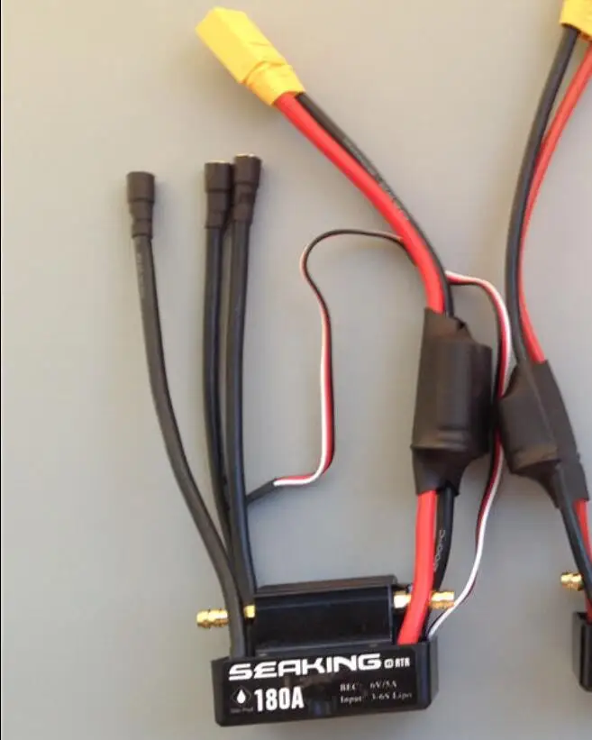 Seaking 180A V3 electronic speed controller ESC for RC boat