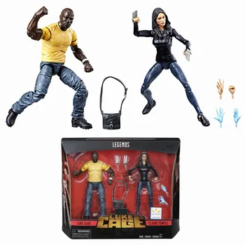 

Original ML Legends Luke Cage & Claire Temple 2 Pack 6" Action Figure Movie TV Exclusive Collectible Toys Doll Model