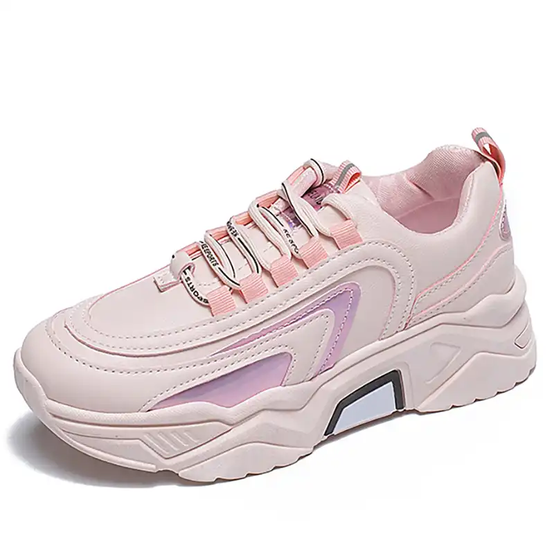 pink platform tennis shoes