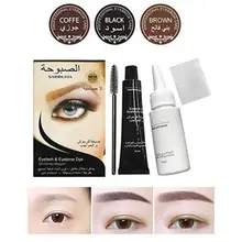 15 min rápido matiz fácil tintura sobrancelha gel profissional henna cílios sobrancelha tintura matiz gel cílios marrom matiz creme cosmético tslm2