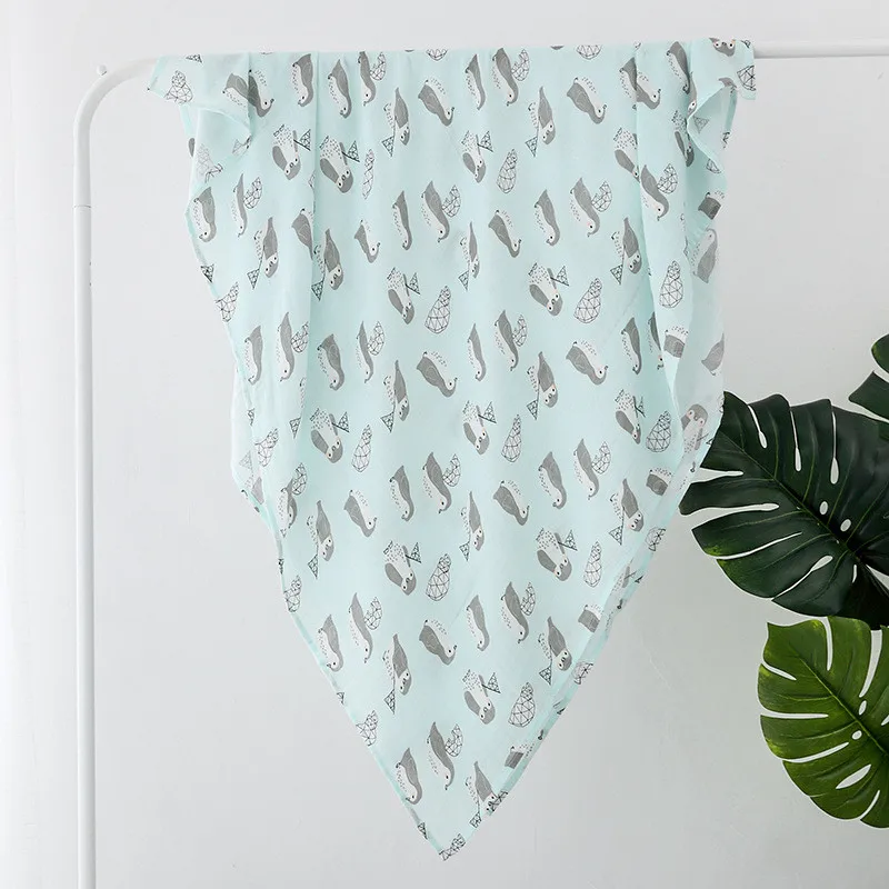 MOTOHOOD Muslin Baby Blankets Swaddles Newborn Photography Accessories Soft Swaddle Wrap Organic Cotton Baby Bedding Bath Towel  (2)