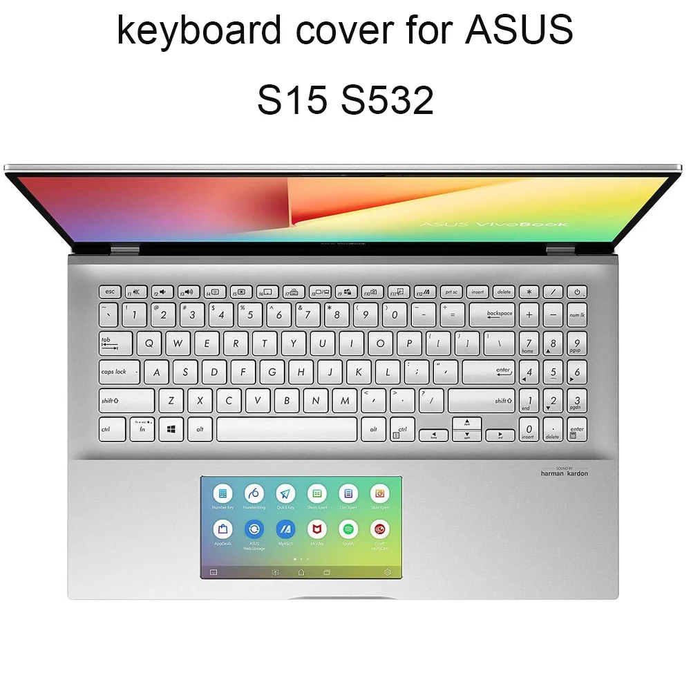 New Keyboard Covers For Asus Vivobook S15 S532 Fl S532fa Laptops