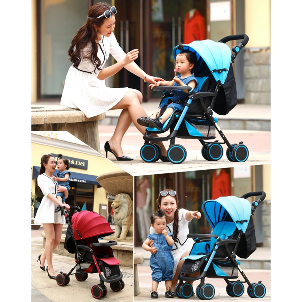  Light portable folding four-wheeled Lightweight Yoya Stroller (Free shipping in most countries)