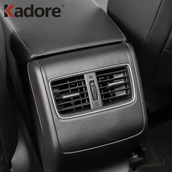 Для Honda Accord 2018 2019 2020 углеродное волокно A/C Воздушный кондиционер крышка на
