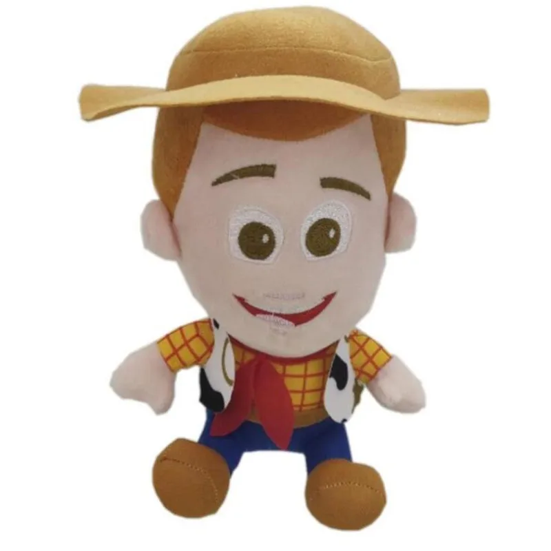 Disney New Toy Story 4 Woody Sheriff Buzz Lightyear 15-22 см мультфильм мягкая плюшевая кукла игрушки