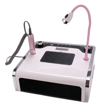 

Nail Polisher 108W Nail LED UV Lamp Vacuum Cleaner Suction Dust Collector 25000RPM Drill Machine Pedicure Remover Polisher Nail
