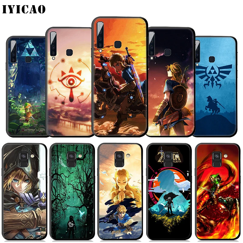 IYICAO легенда о Зельде мягкий чехол для samsung Galaxy A50 A60 A70 A40 A30 A20 A10 M10 M20 M30 M40 телефона |