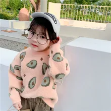 Новинка года; свитер для мальчиков; Повседневная Верхняя одежда для детей с круглым вырезом; сезон осень-зима; детская одежда; свитера с принтом для девочек; пуловер