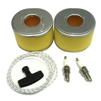 

6Pcs set Air Filter Service Kit Spark Plug For Honda GX140 GX160 GX200