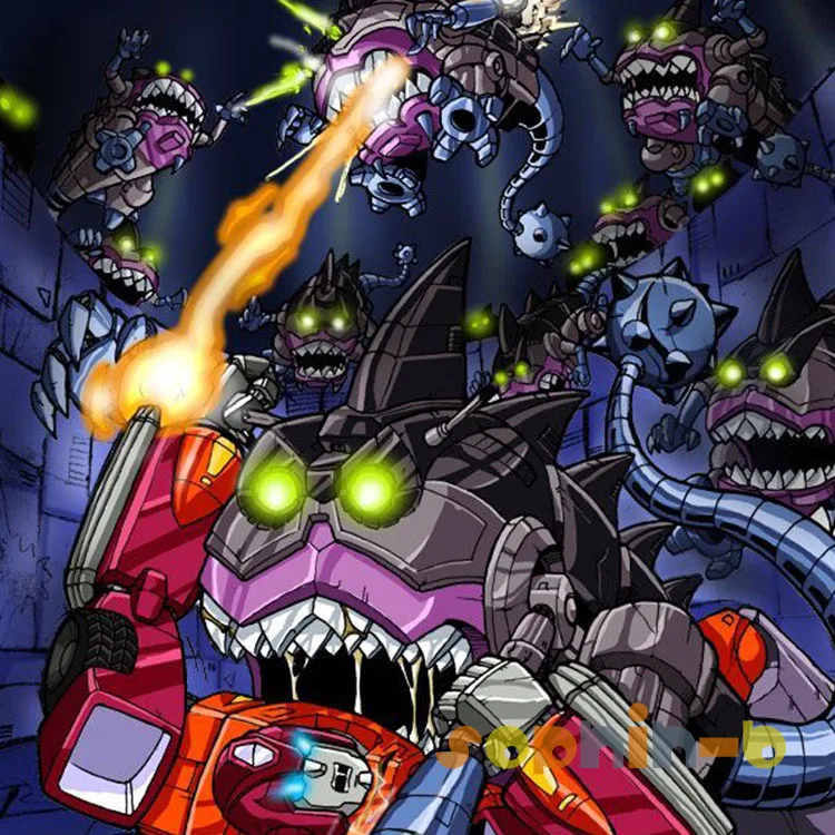 

G1 Transformed Sharkticons MFT MF26 Complete Figures Rodimus Prime