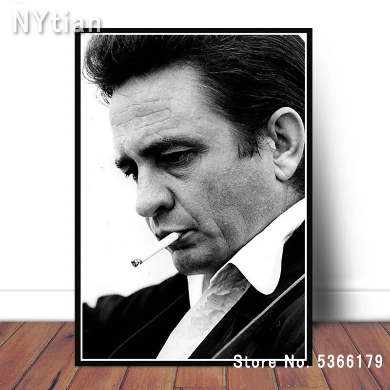 Johnny Cash Black And White