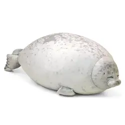 Multi-size Cute Seal Plush Toy Creative Seal Pillow Plush Cushion Toy Seal Animal Cotton PP Simulation Stuffed Toys Plush Gift