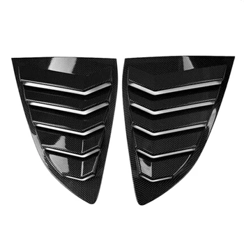 

Carbon Fiber ABS Car Side Vent Window Louver Covers Trim for Honda CR-V CRV 2017-2020 Window Louvers Scoop Cover