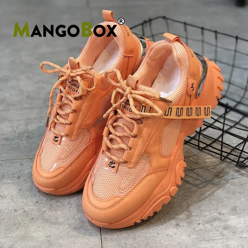 thick soled trainers womens