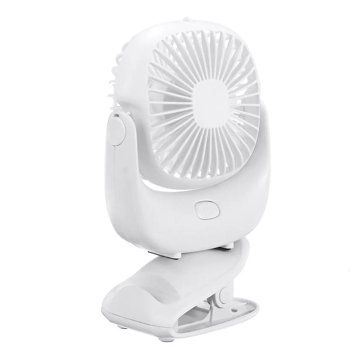 AUGIENB Portable Handheld fans USB Rechargeable Detachable Desktop fans / 360° Adjustable / Phone Holder / 3 mode Gale /