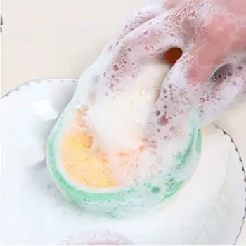 

Fruit Shaped Cleaning Washing Dishes Sponge Cleaning Kitchen Cleaner for Pot Pan Dish Bowl Household Tools