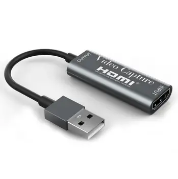 

EastVita HDMI Video Capture Card USB 2.0 HDMI 1080P Video Grabber Record Box For PS4 Game Camcorder HD Camera Recording Live