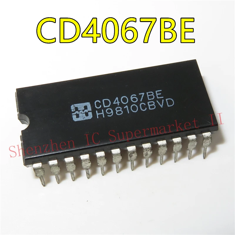 1 шт./лот CD4067BE CD4067 DIP-24 в наличии | Электронные компоненты и принадлежности