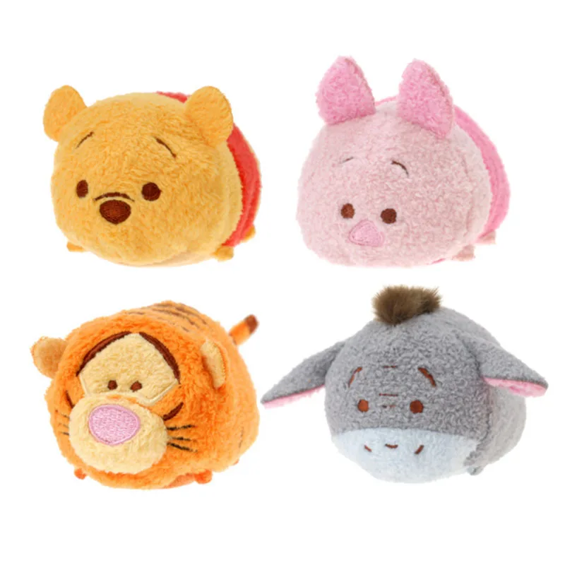 10 видов плюшевых игрушек Disney Tsum Винни Пух куклы пух порошка Eeyore тигр животное