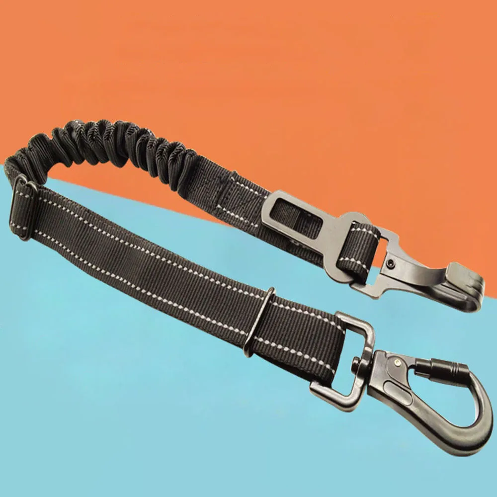 DogSeatBeltMultifunctional3in1PetCarSeatBeltwithHookLock